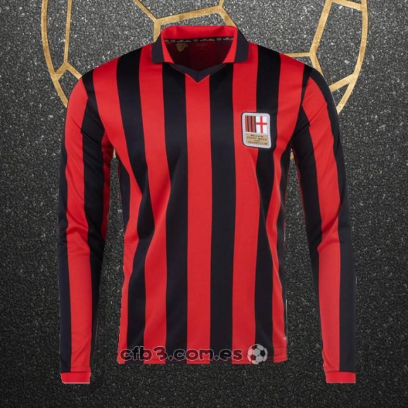 Camiseta AC Milan 125 Aniversario Manga Larga 2024