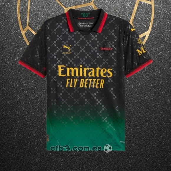 Tailandia Camiseta AC Milan Cuarto 24-25