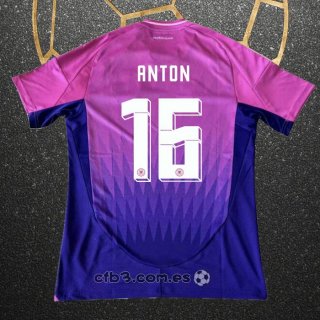 Camiseta Alemania Jugador Anton Segunda 2024