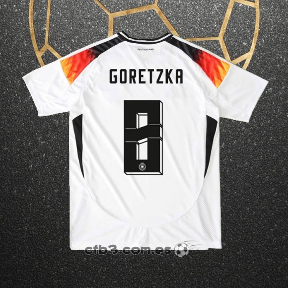 Camiseta Alemania Jugador Goretzka Primera 2024