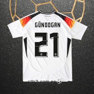 Camiseta Alemania Jugador Gundogan Primera 2024