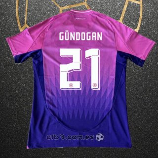Camiseta Alemania Jugador Gundogan Segunda 2024
