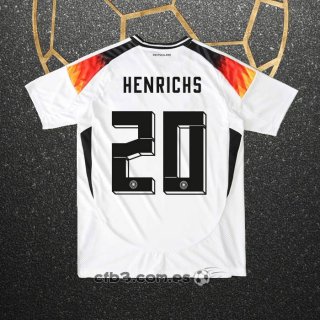 Camiseta Alemania Jugador Henrichs Primera 2024