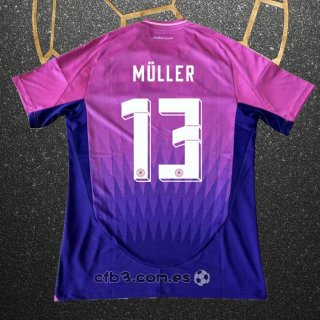 Camiseta Alemania Jugador Muller Segunda 2024