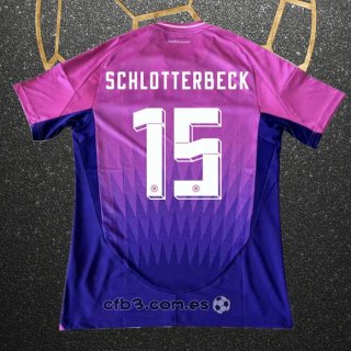 Camiseta Alemania Jugador Schlotterbeck Segunda 2024