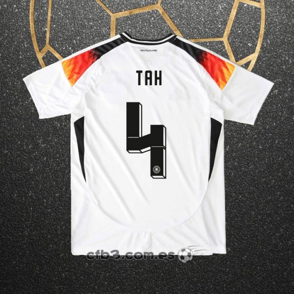 Camiseta Alemania Jugador Tah Primera 2024