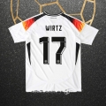 Camiseta Alemania Jugador Wirtz Primera 2024