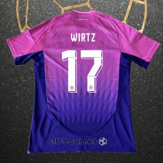 Camiseta Alemania Jugador Wirtz Segunda 2024