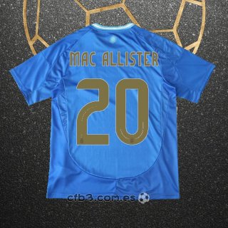 Camiseta Argentina Jugador Mac Allister Segunda 2024