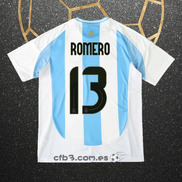 Camiseta Argentina Jugador Romero Primera 2024