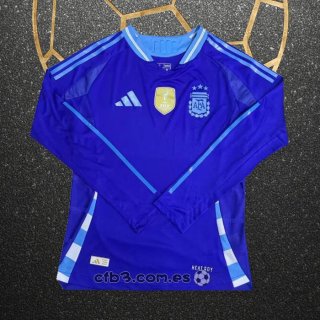 Camiseta Argentina Segunda Manga Larga 2024