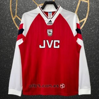 Retro Camiseta Arsenal Primer Manga Larga 1992 1994