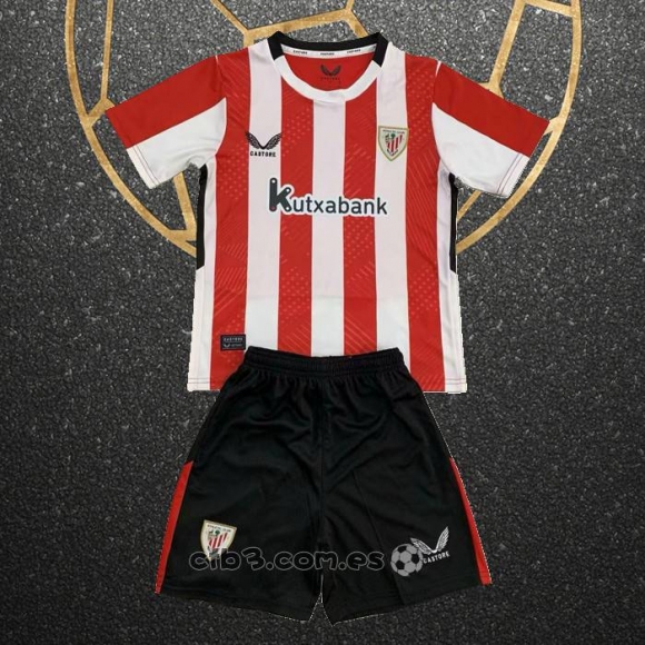 Camiseta Athletic Bilbao Primera Nino 24-25