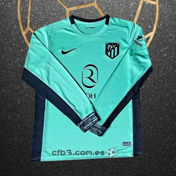 Camiseta Atletico Madrid Tercera Manga Larga 23-24