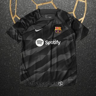 Camiseta Barcelona Portero 23-24 Negro