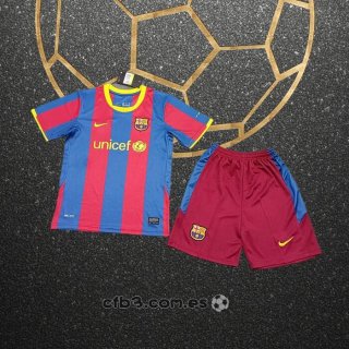 Retro Camiseta Barcelona Primera Nino 2010-2011