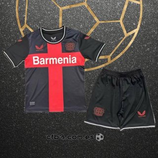 Camiseta Bayer Leverkusen Primera Nino 23-24