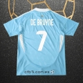 Camiseta Belgica Jugador De Bruyne Segunda 2024