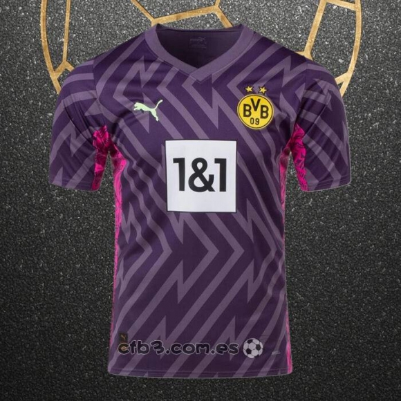 Camiseta Borussia Dortmund Portero 23-24 Purpura