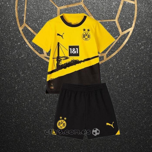 Camiseta Borussia Dortmund Primera Nino 23-24