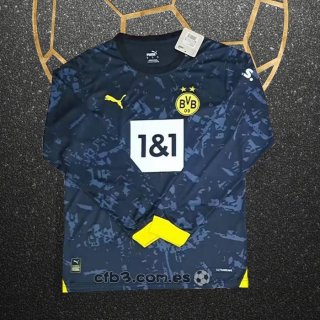 Camiseta Borussia Dortmund Segunda Manga Larga 23-24