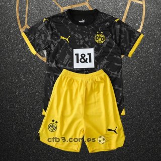 Camiseta Borussia Dortmund Segunda Nino 23-24