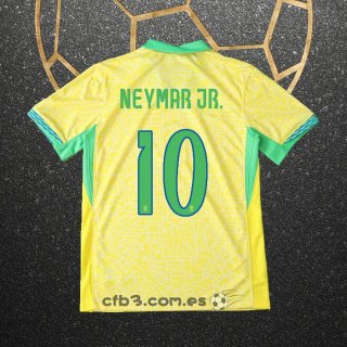 Camiseta Brasil Jugador Neymar JR. Primera 2024