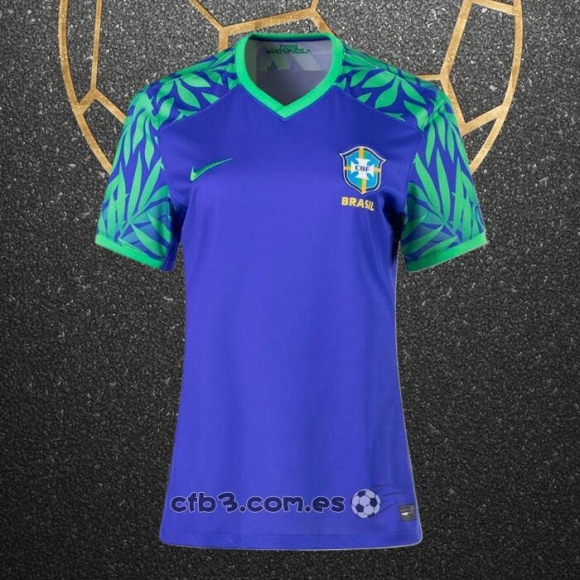 Camiseta Brasil Segunda Mujer 2023