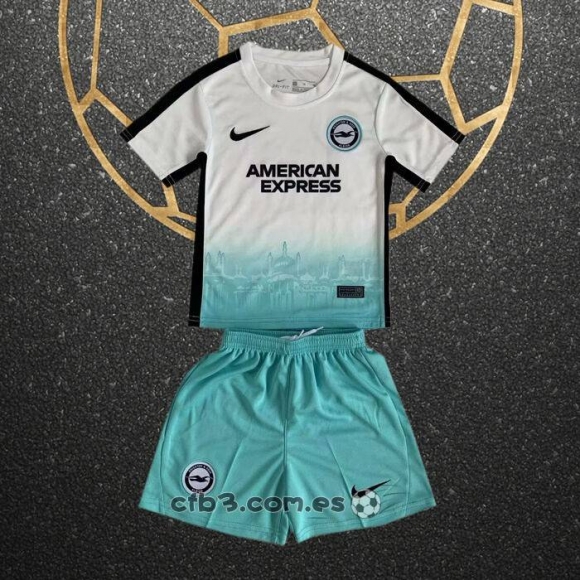 Camiseta Brighton & Hove Albion Euro Primera Nino 23-24