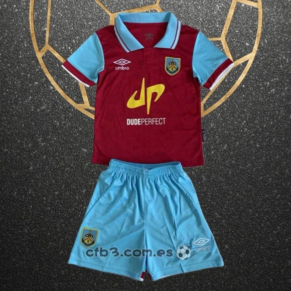 Camiseta Burnley Primera Nino 23-24