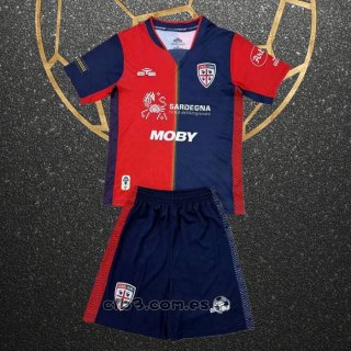 Camiseta Cagliari Calcio Primera Nino 24-25