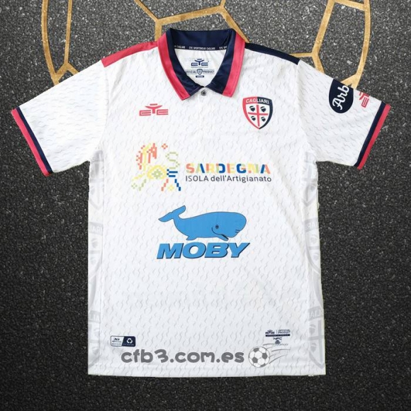 Camiseta Cagliari Calcio Segunda 23-24