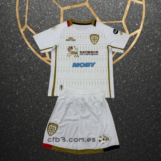 Camiseta Cagliari Calcio Segunda Nino 24-25