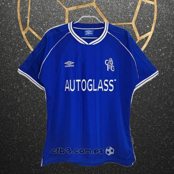 Camiseta Chelsea Primera Retro 1999-2001