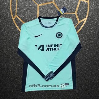 Camiseta Chelsea Tercera Manga Larga 23-24