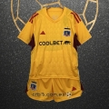 Camiseta Colo-Colo Portero Nino 2023 Amarillo