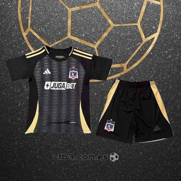 Camiseta Colo-Colo Segunda Nino 2025