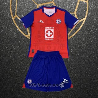 Camiseta Cruz Azul Tercera Nino 24-25