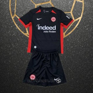 Camiseta Eintracht Frankfurt Segunda Nino 24-25