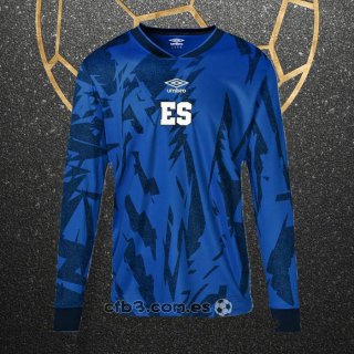 Camiseta El Salvador Primera Manga Larga 23-24