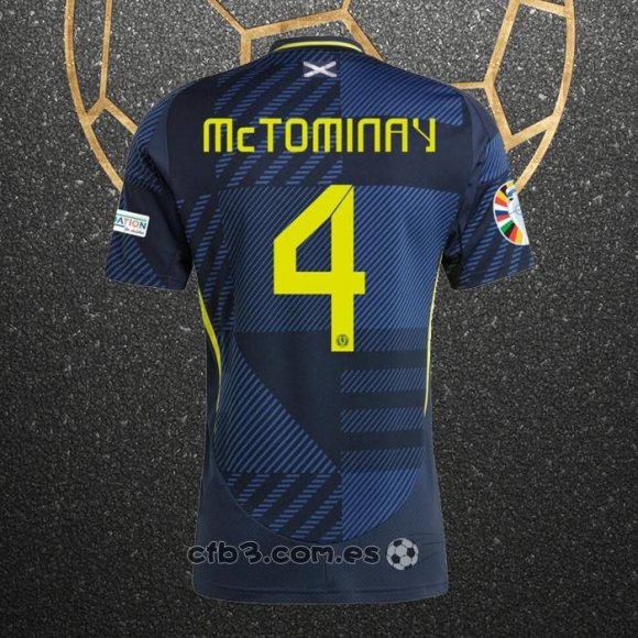 Camiseta Escocia Jugador Mc Tominay Primera 2024