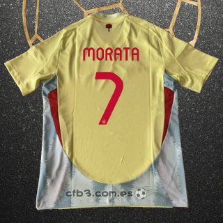 Camiseta Espana Jugador Morata Segunda 2024