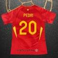 Camiseta Espana Jugador Pedri Primera 2024