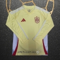 Camiseta Espana Segunda Manga Larga 2024