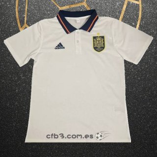 Camiseta Polo del Espana 24-25 Blanco