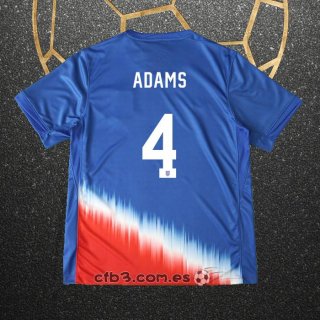 Camiseta Estados Unidos Jugador Adams Segunda 2024