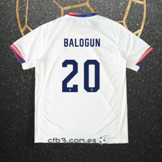 Camiseta Estados Unidos Jugador Balogun Primera 2024