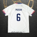 Camiseta Estados Unidos Jugador Musah Primera 2024