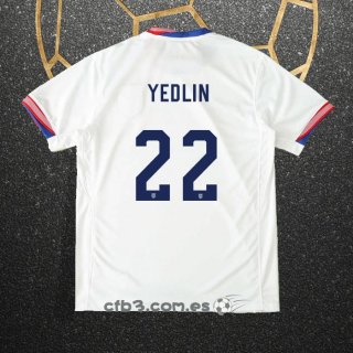 Camiseta Estados Unidos Jugador Yedlin Primera 2024