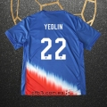Camiseta Estados Unidos Jugador Yedlin Segunda 2024